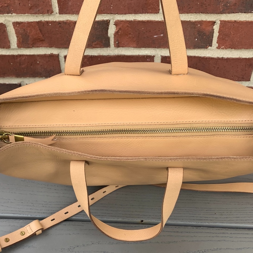 Madewell Zip-Top Transport Tote - Picture 5 of 12